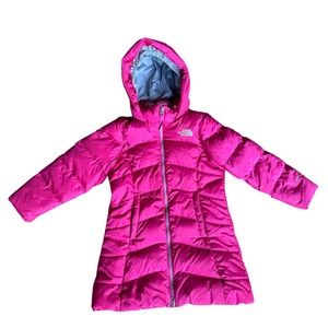 The north face girls winter coat puffer jacket xs